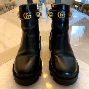 Gucci Chelsea Combat Boots